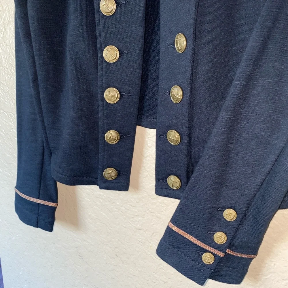 Denim & Supply Ralph Lauren Black Military Jacket - Picture 5 of 9